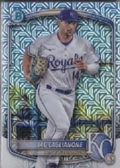 2025 Bowman Chrome Refractor Baseball Trading Card Y601