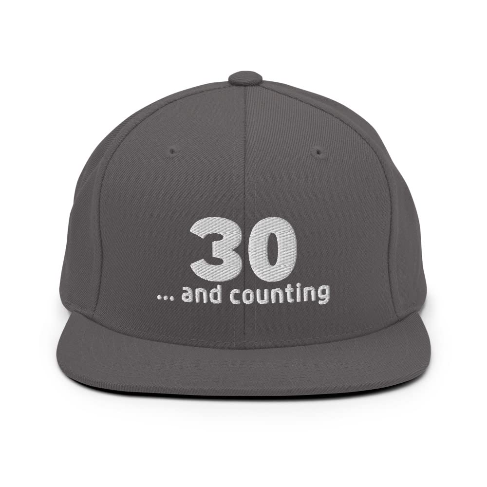 30th Birthday Snapback Hat B8899