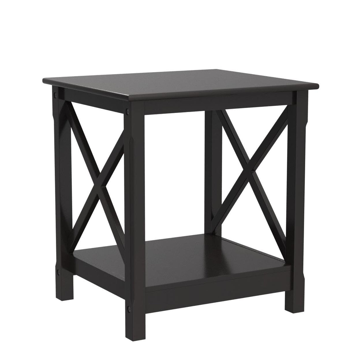 Espresso 20 x 18 Inch End Table Set of 2 W860031
