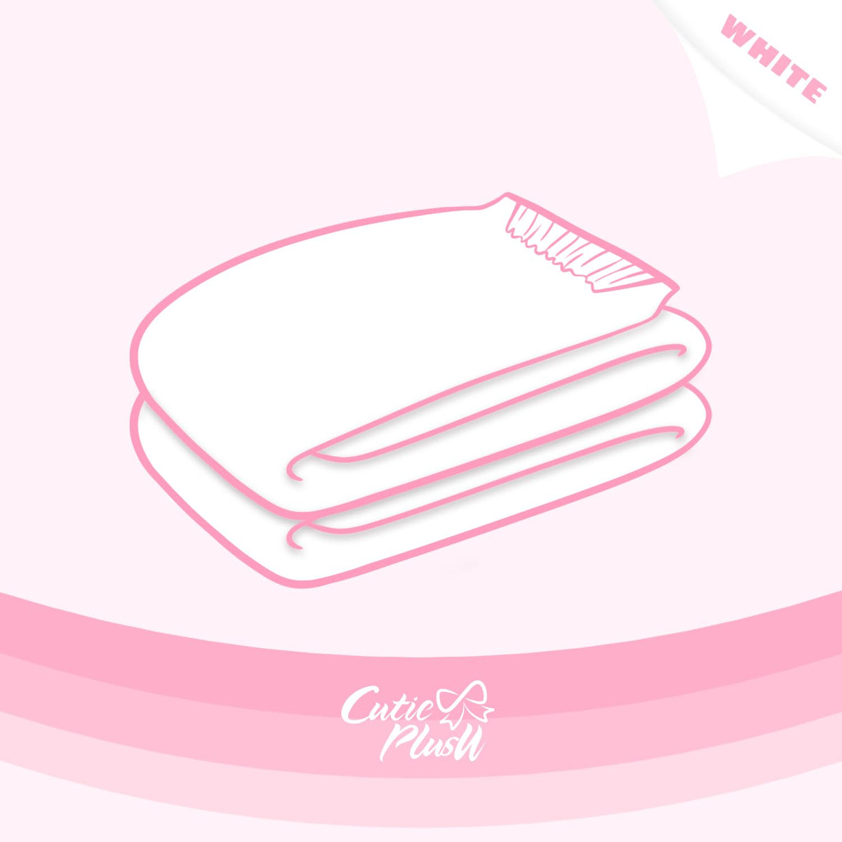 White Medium Diaper 2 Pieces K7281