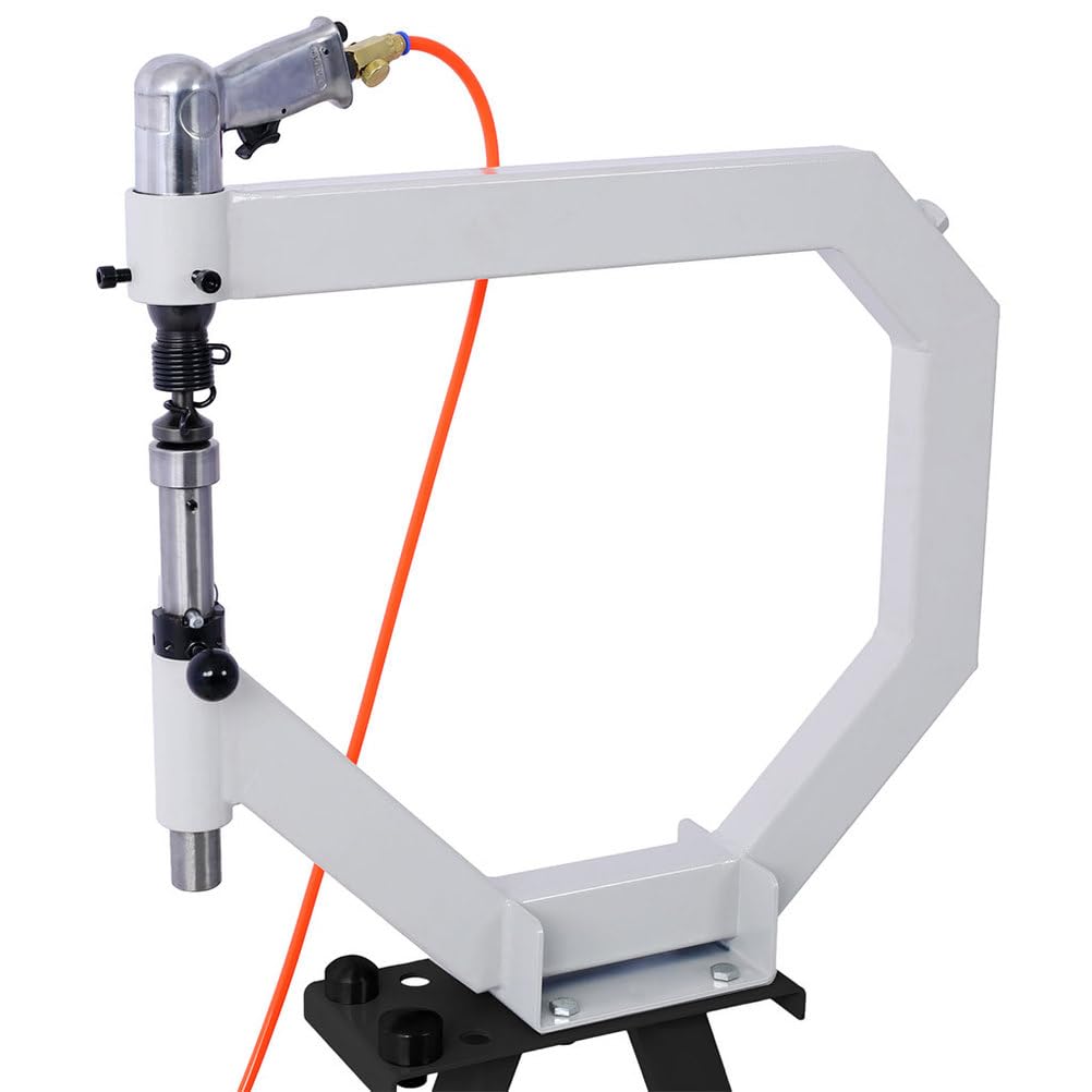 Pneumatic Planishing Hammer with Steel Frame Stand and Foot Pedal F800408