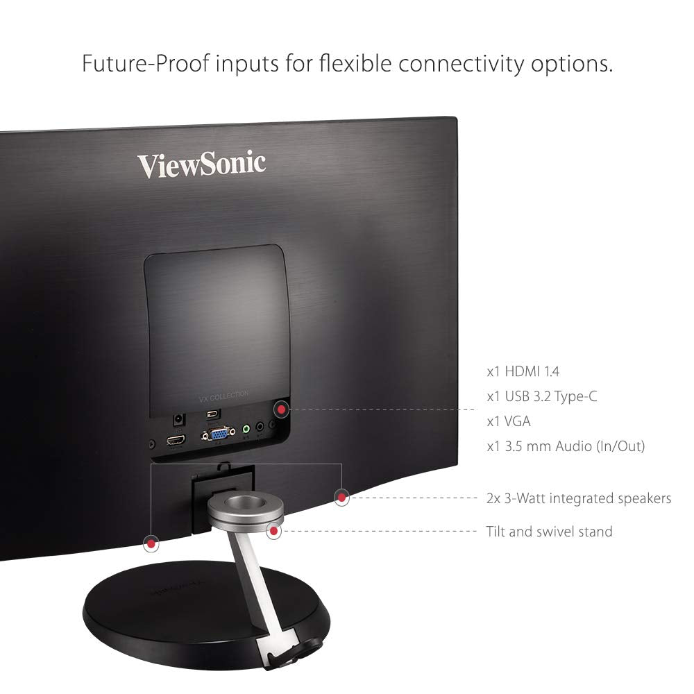 24 Inch 1080p IPS Monitor with USB C and FreeSync X12279