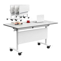 Folding Table with Locking Wheels Z1525