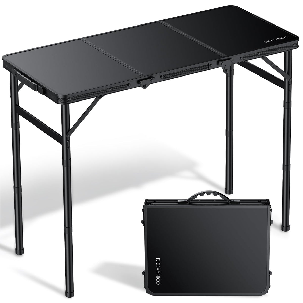 Folding Camping Table 3 Adjustable Height W556825
