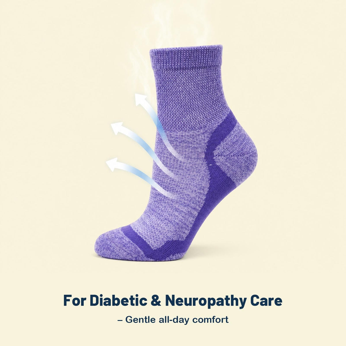 Bamboo Viscose Diabetic Socks C2032