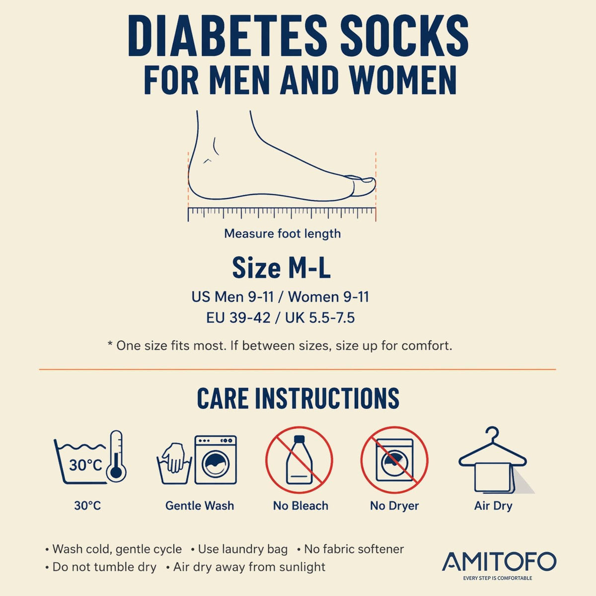 Bamboo Viscose Diabetic Socks C2032