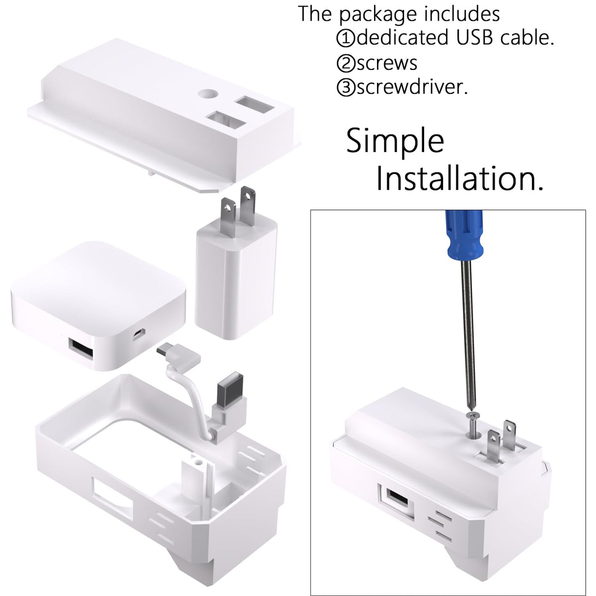 Wall Mount for Blink Sync Module 2 (Black) B7805