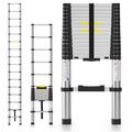 15.8FT Aluminum Telescoping Ladder 330LBS Capacity M132
