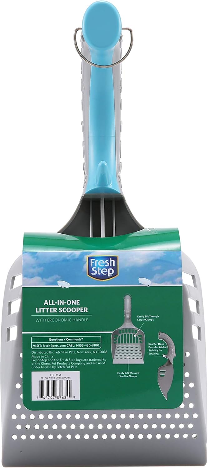 Cat Litter Scoop with Ergonomic Handle, 2-Pack V107359