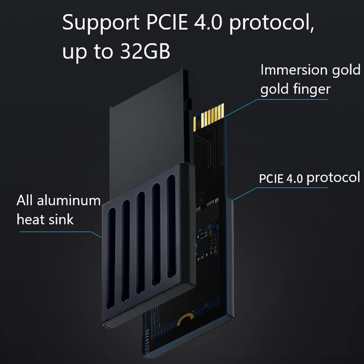 1TB NVMe Solid State Drive Expansion Card C66261