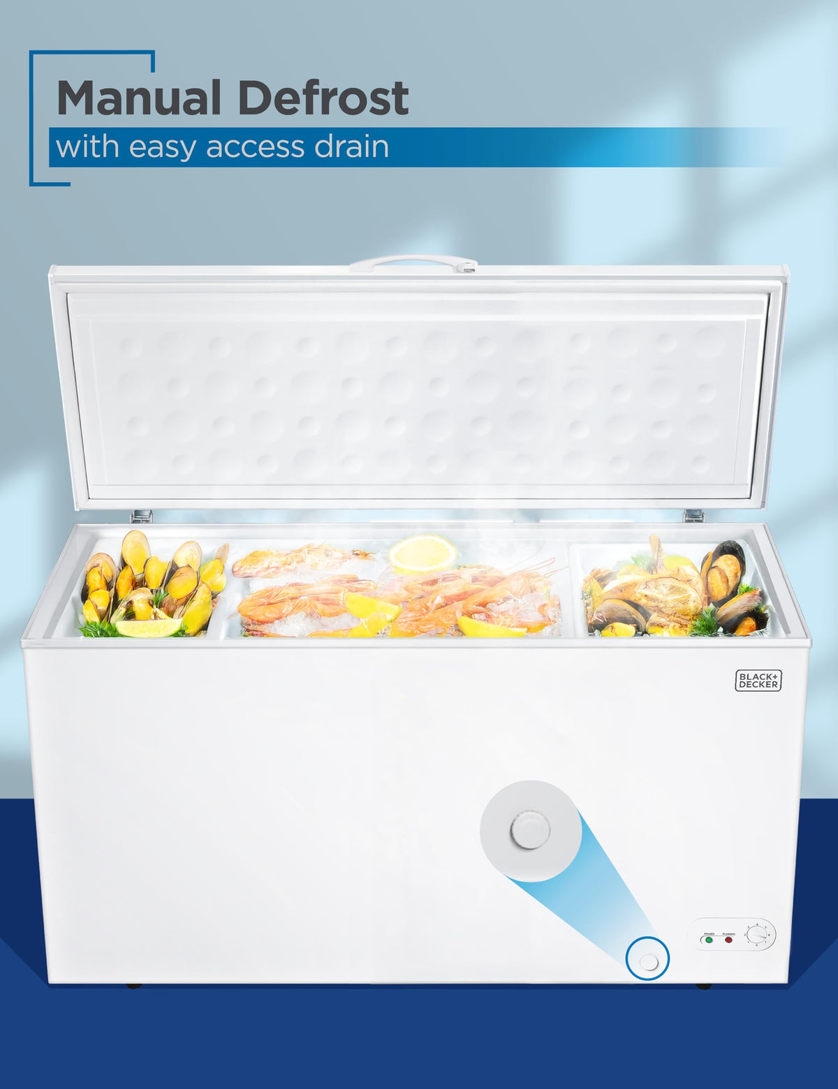 19.8 Cu. Ft. White Chest Freezer X8963