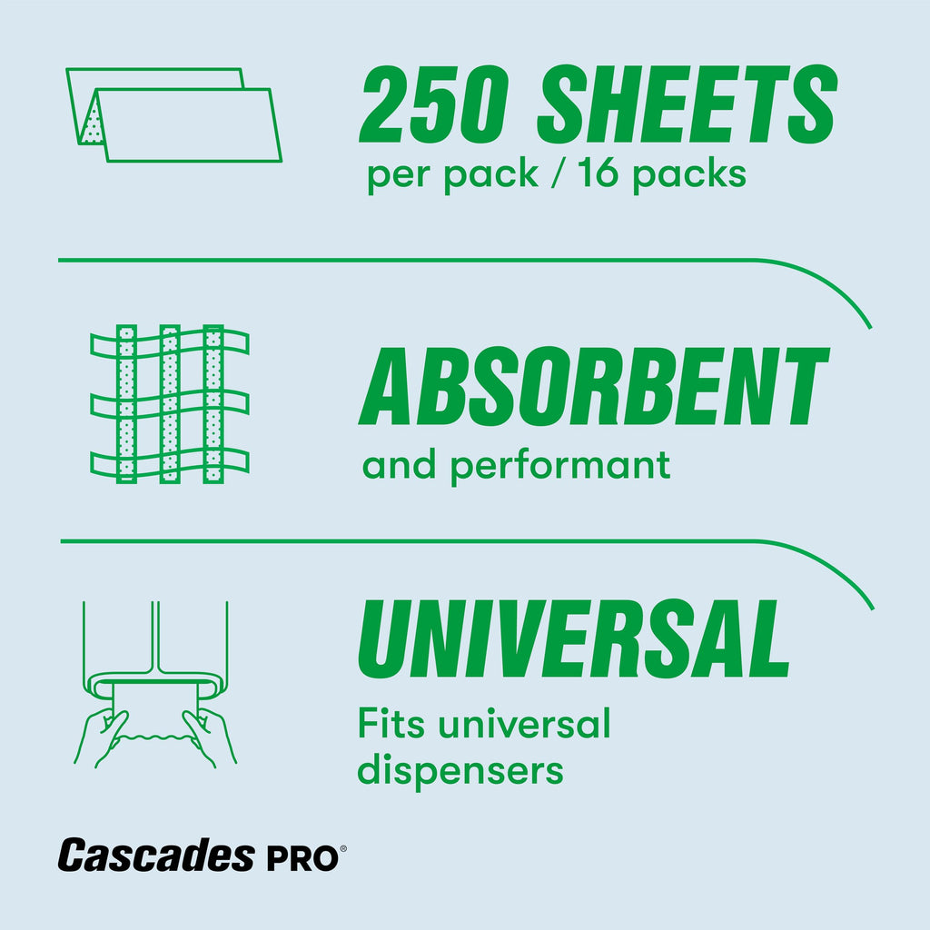 Multifold Paper Towels 250 Sheets 16 Packs Natural Brown P991030