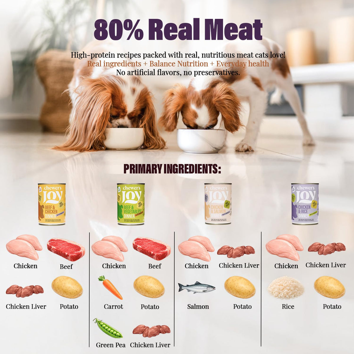 Wet Dog Food Small Breed Variety Pack Canned Food 12 Cans 14 oz D2111
