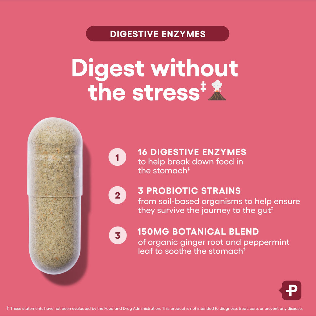 16 Enzyme Digestive Enzymes with Prebiotics & Probiotics S54281