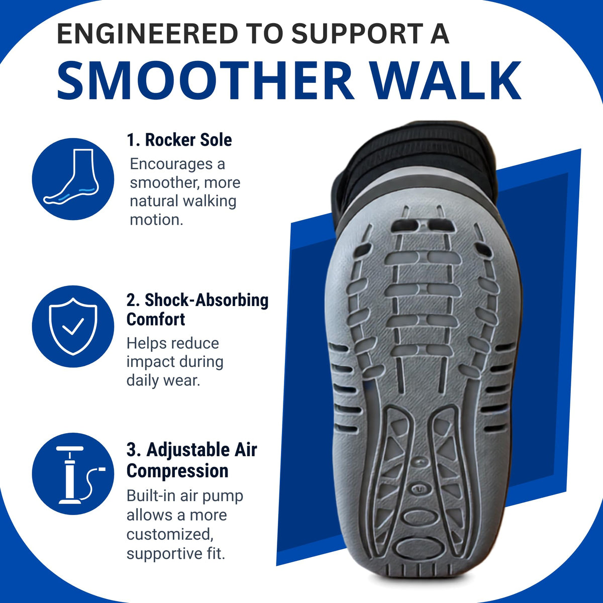 Walker Fracture Boot with Air Pump XLarge R387