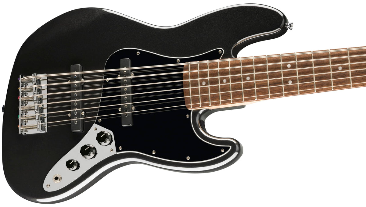 Black Metallic 6-String Bass Guitar D465436