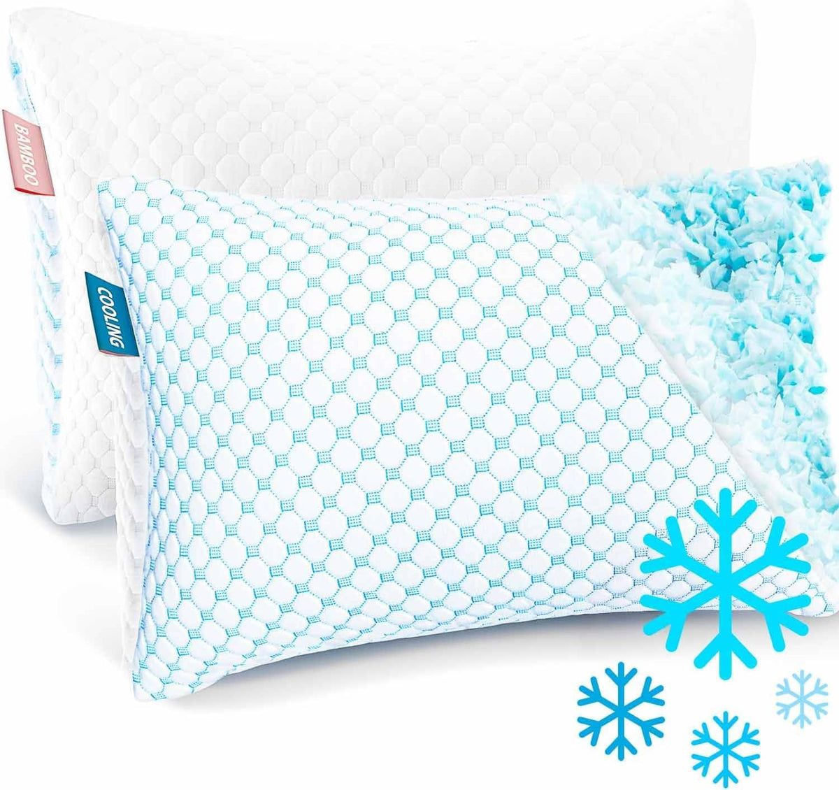 King Size Memory Foam Pillow Set of 2 A13151