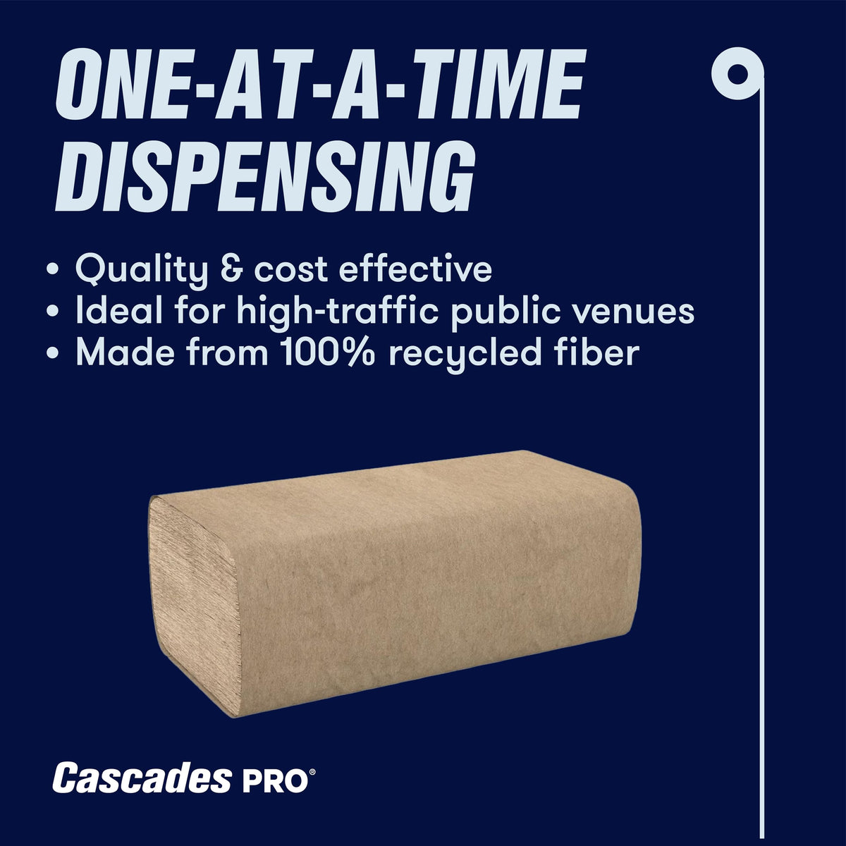 Multifold Paper Towels 250 Sheets 16 Packs Natural Brown P991030
