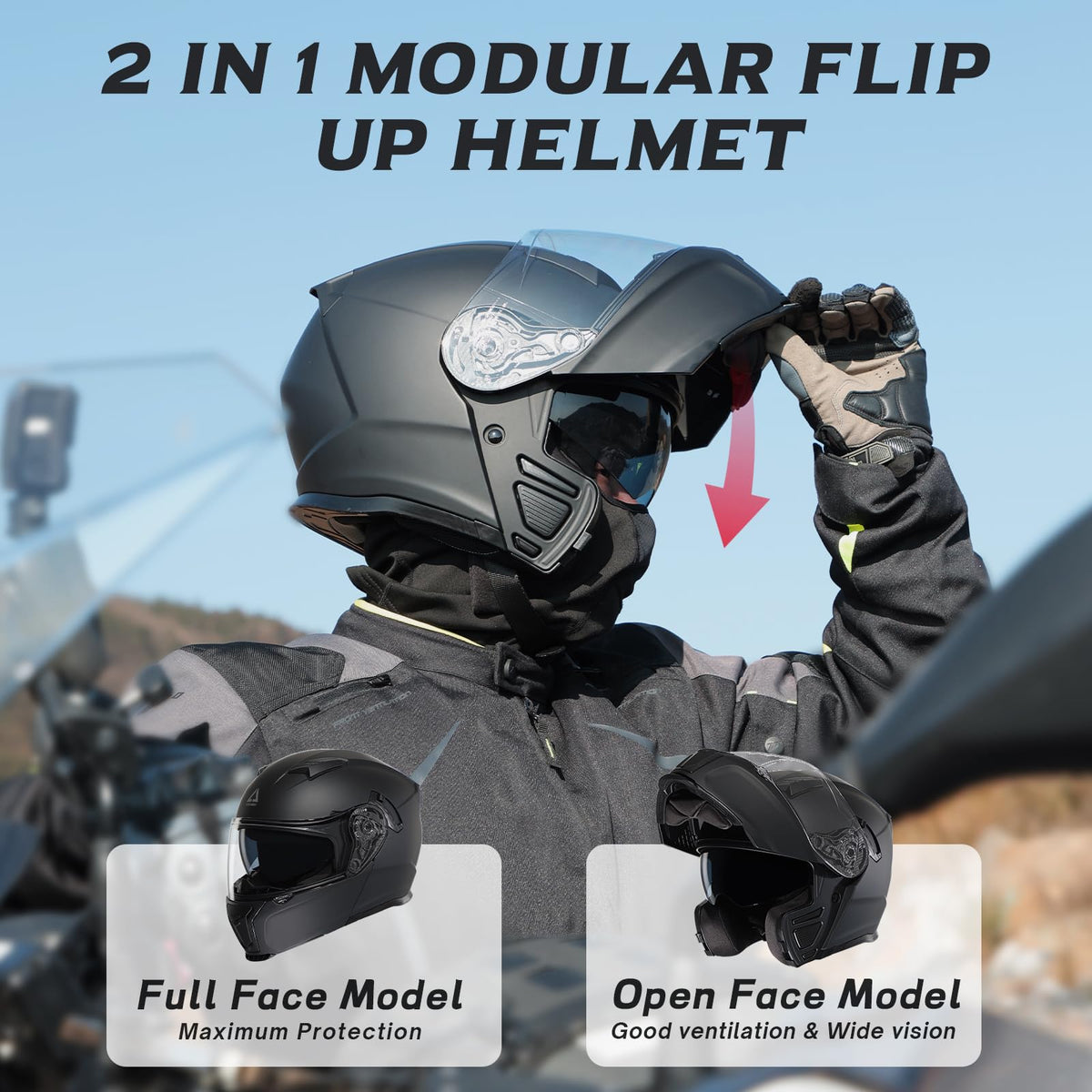 Flip Up Modular Helmet C752581