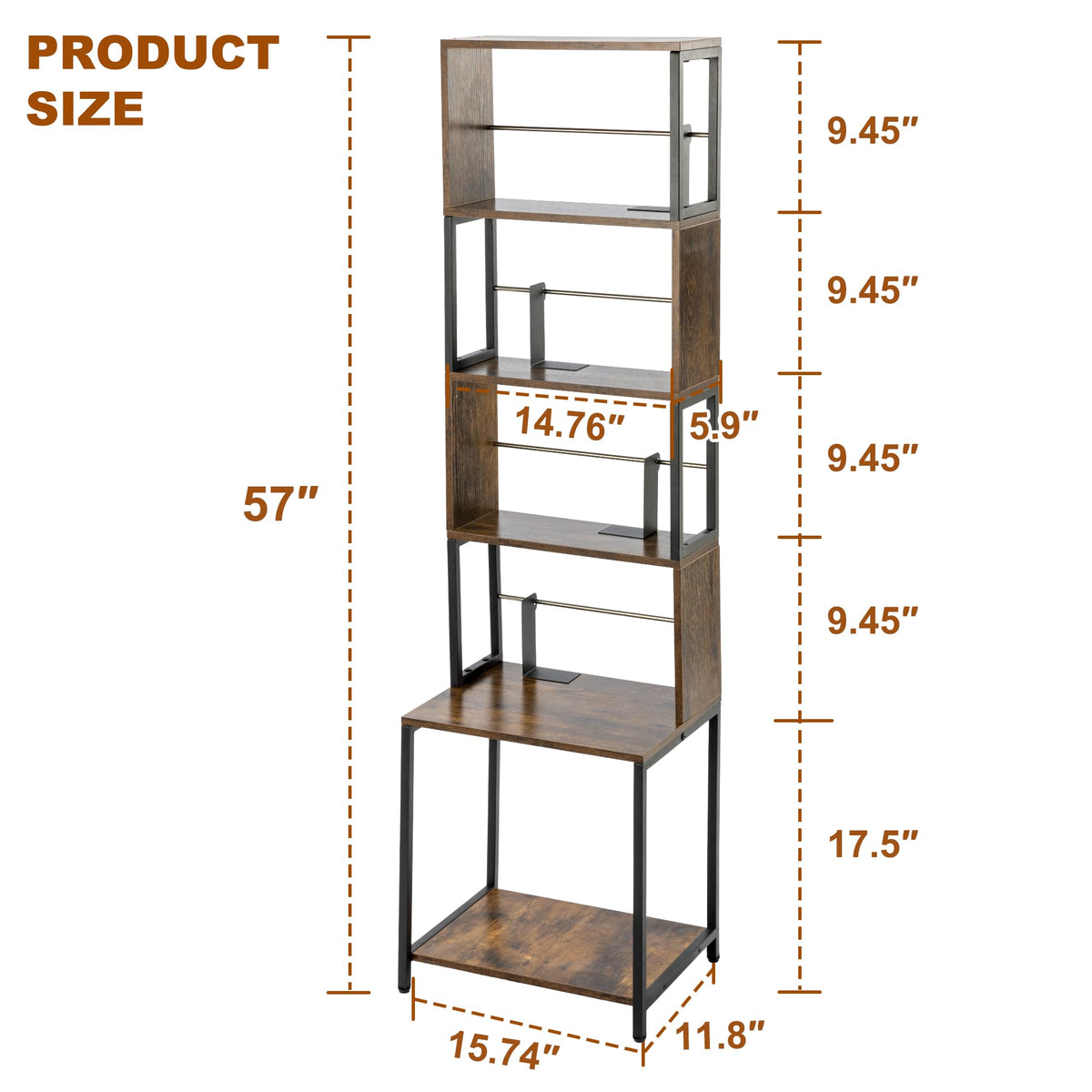 6-Tier CD DVD Storage Rack Y87782