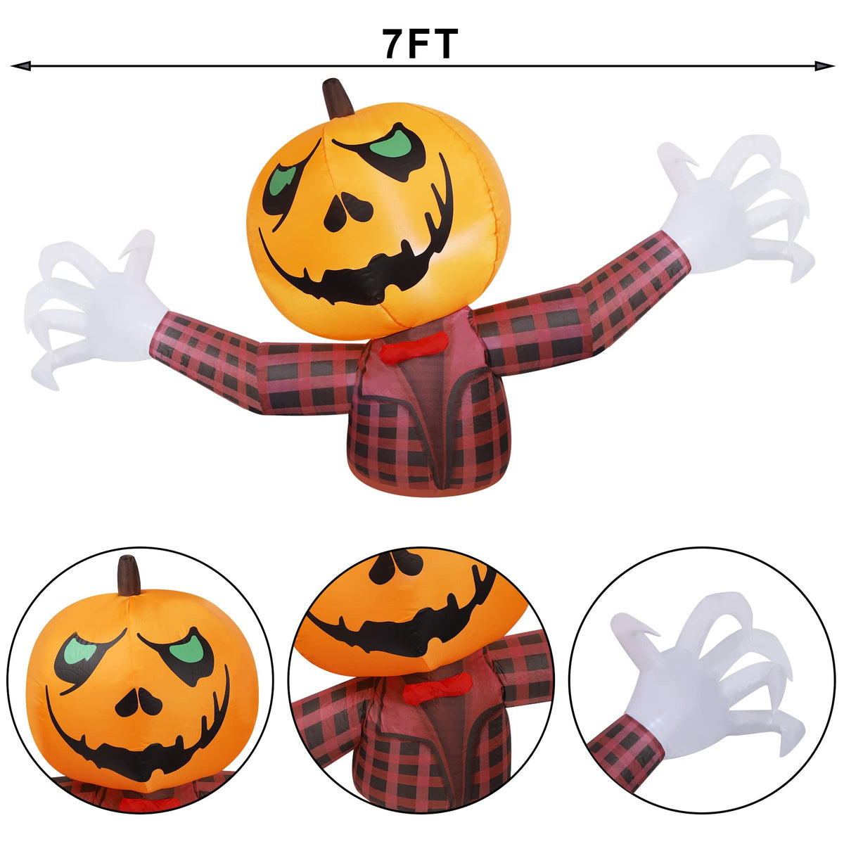 7FT Halloween Inflatable Outdoor Decorations M6588