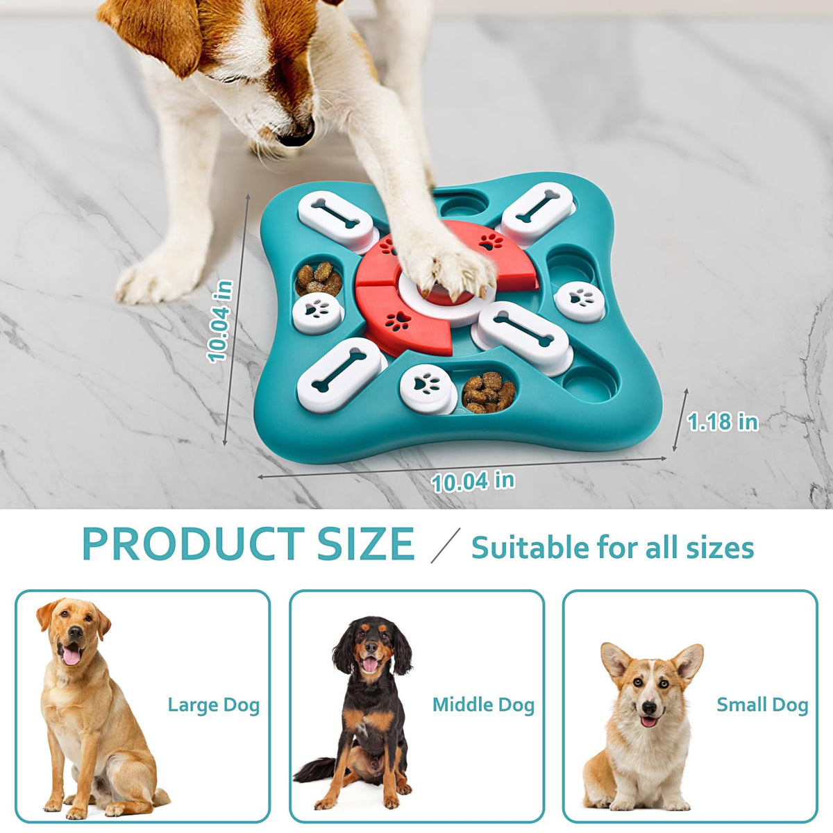 Dog Puzzle Treat Dispensing Toys M972