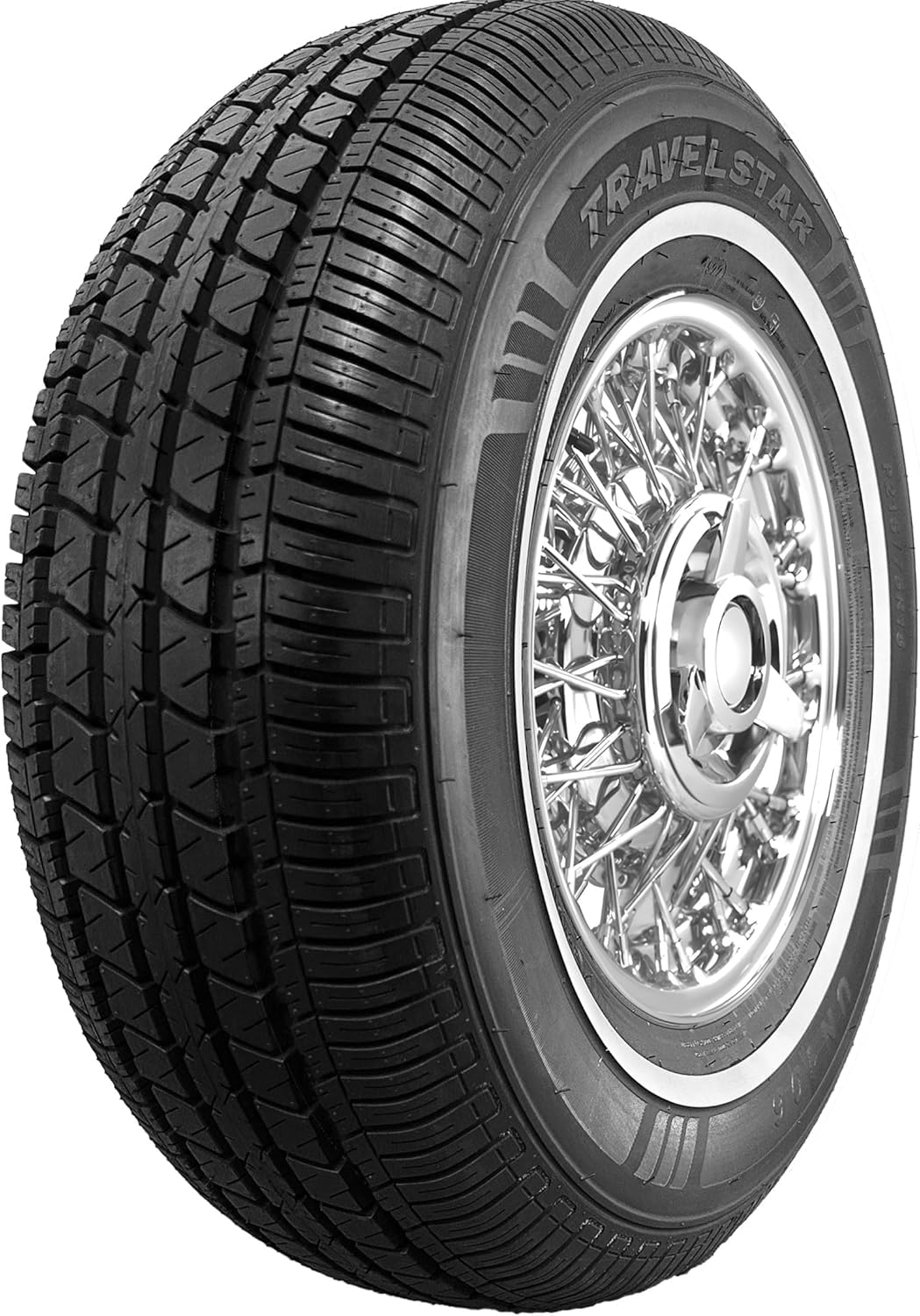 205/75R15 18mm White Wall All Season Passenger Car Tire T64823