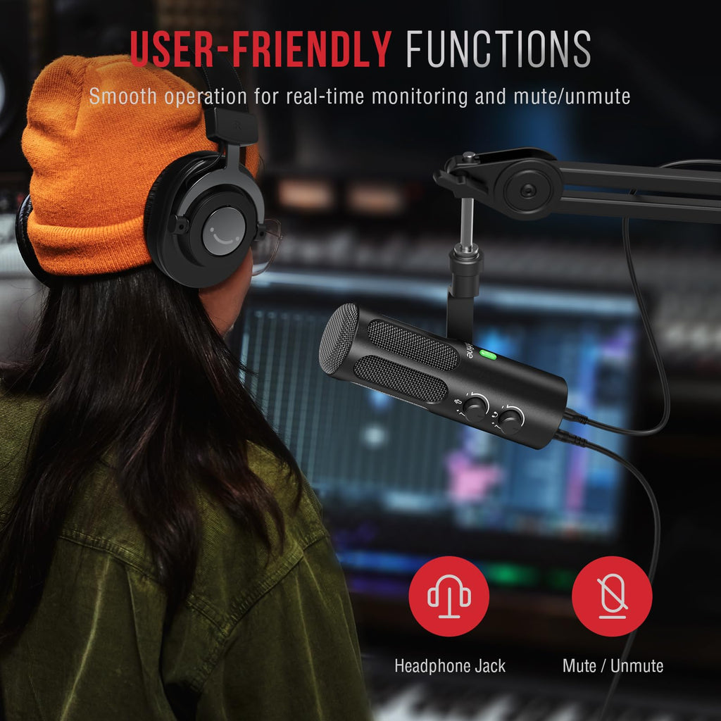 XLR USB Dynamic Microphone W527625