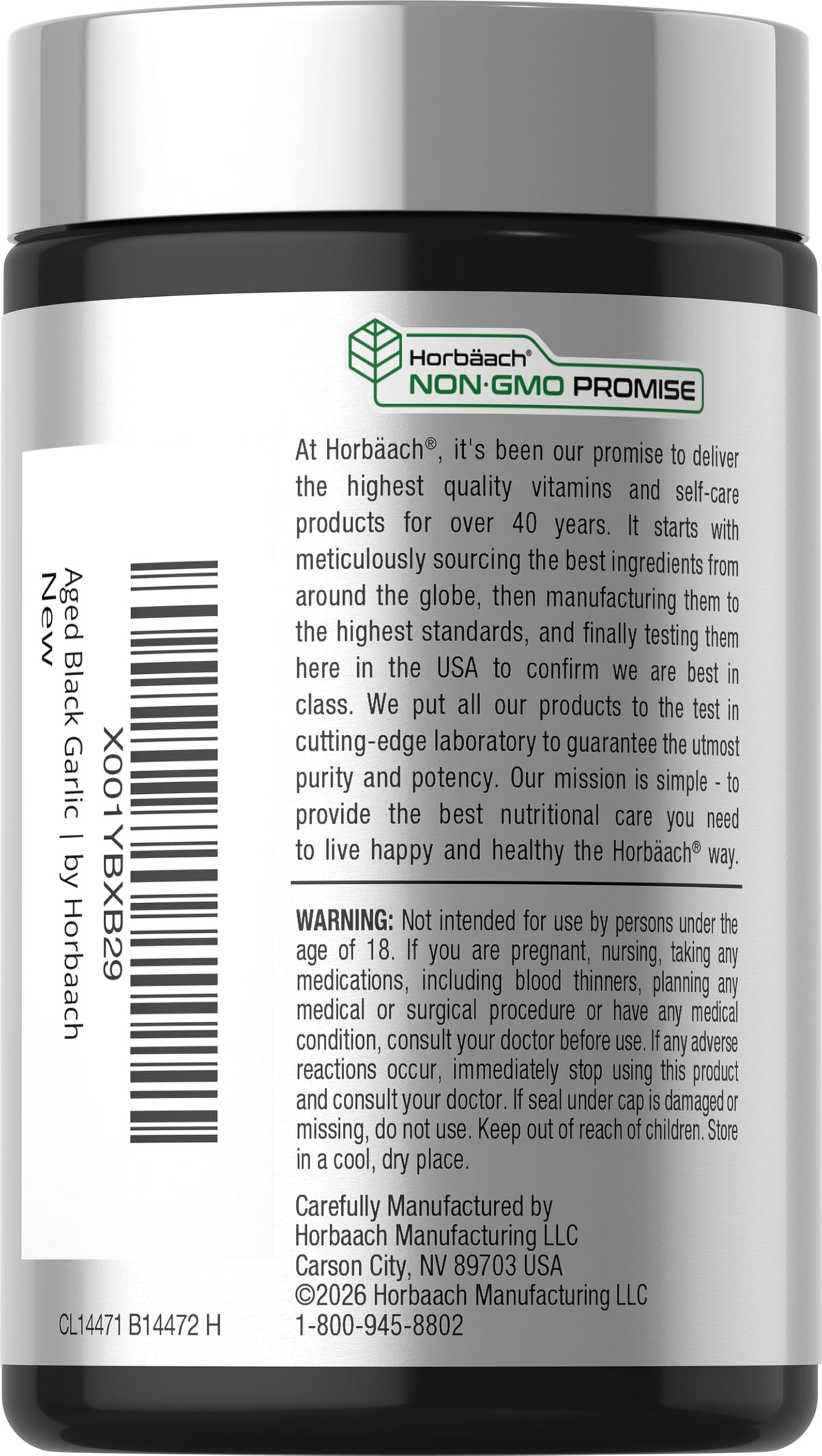 Aged Garlic Extract Capsules 60 Count C488415