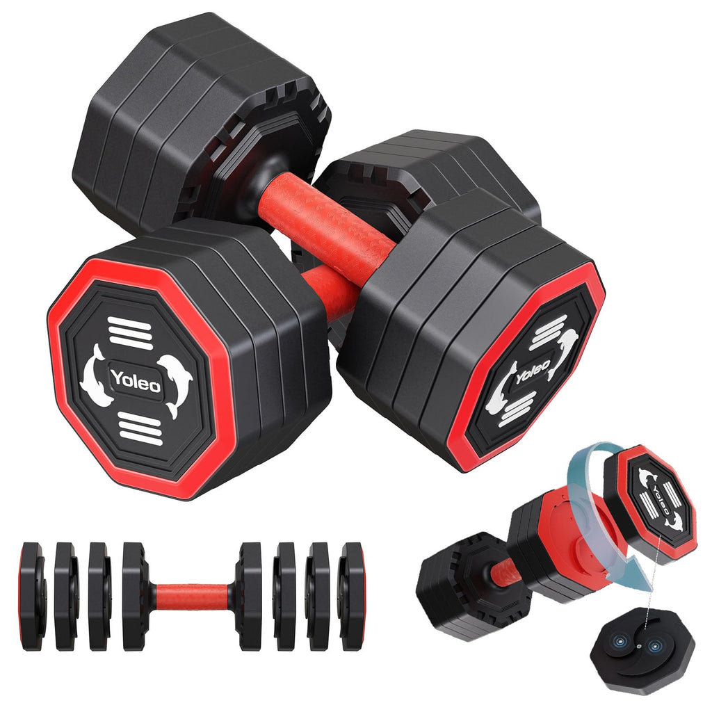 Adjustable Dumbbell Set 10/15/20/25 lb F739866
