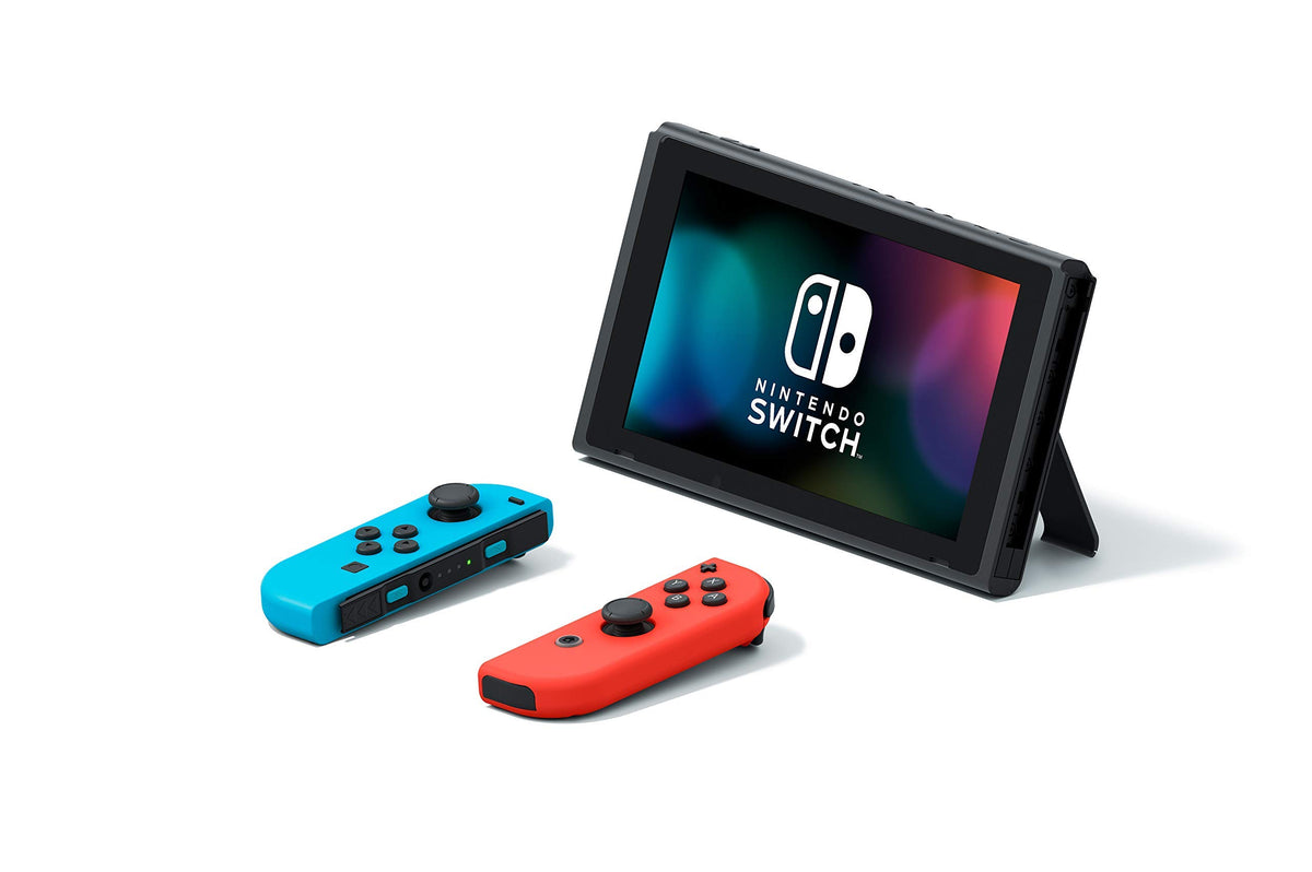 Neon Blue and Neon Red Switch Console V9732