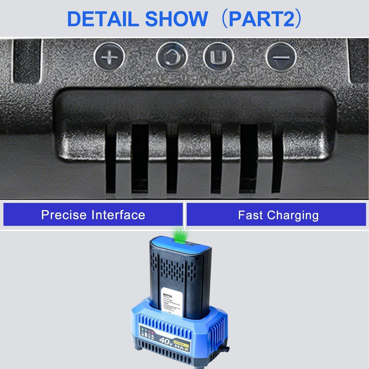6200mAh Replacement 40V Battery T262348