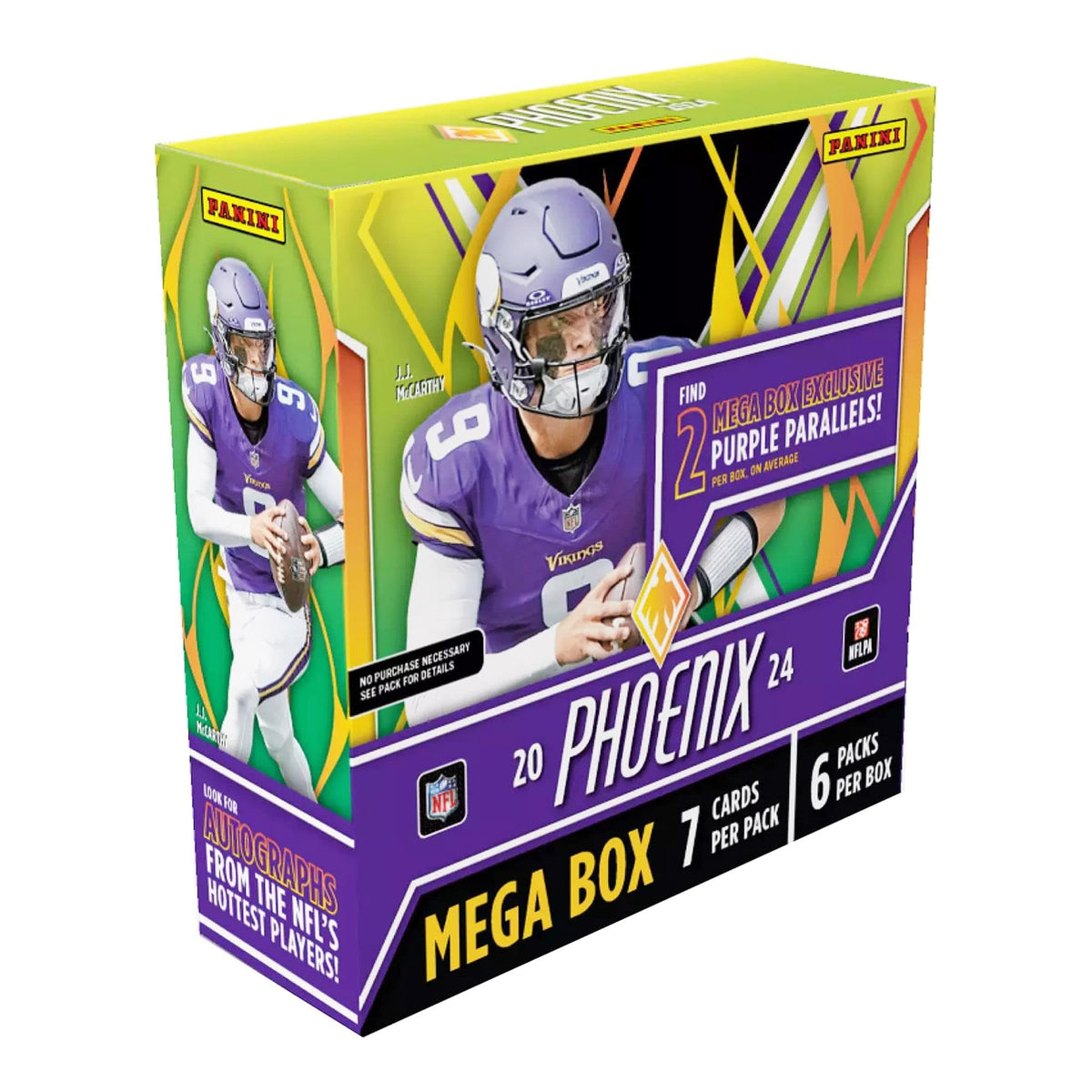 42 Cards NFL Football Trading Cards Mega Box I5100
