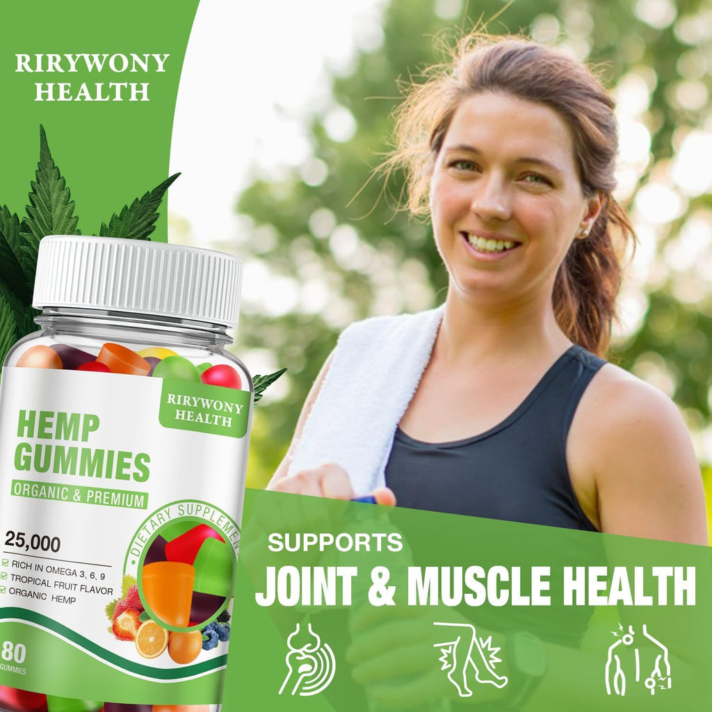 Hemp Gummies 80 Counts W5501