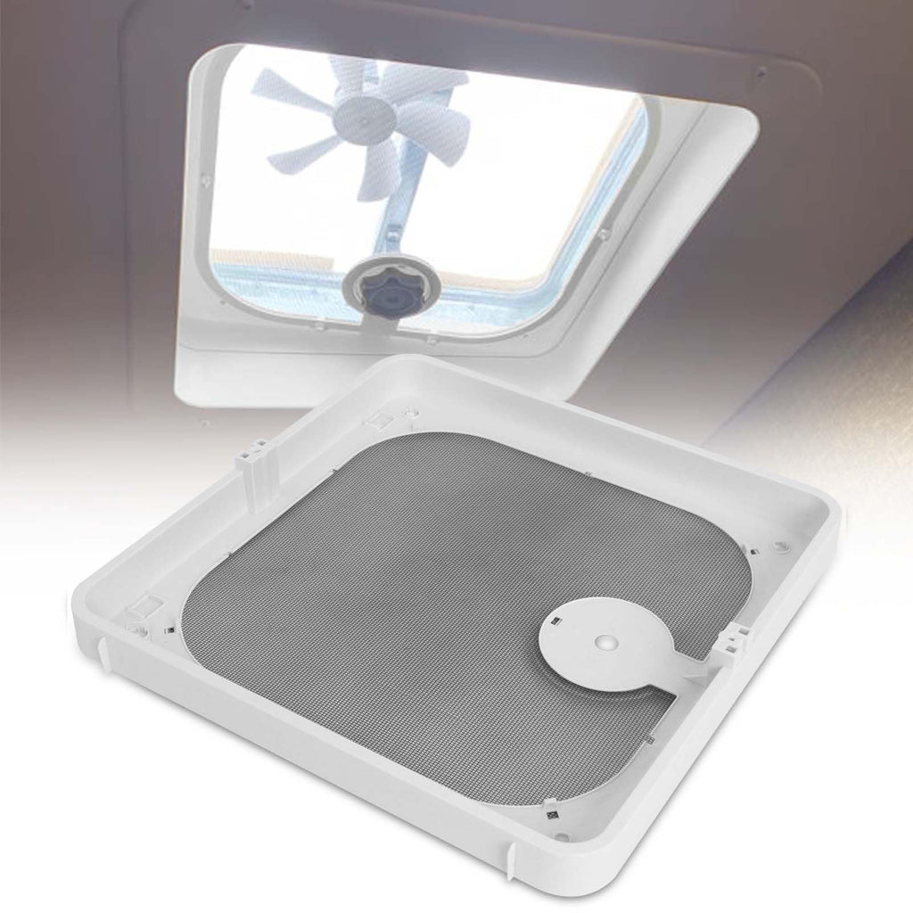 Birch White Roof Vent Frame Screen Replacement 13.5×13.5inch Y4289