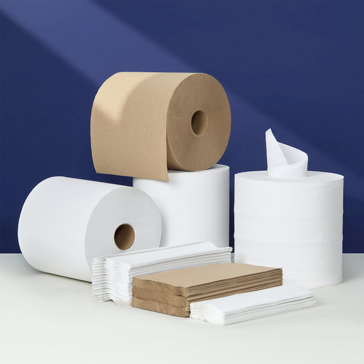 Multifold Paper Towels 250 Sheets 16 Packs Natural Brown P991030