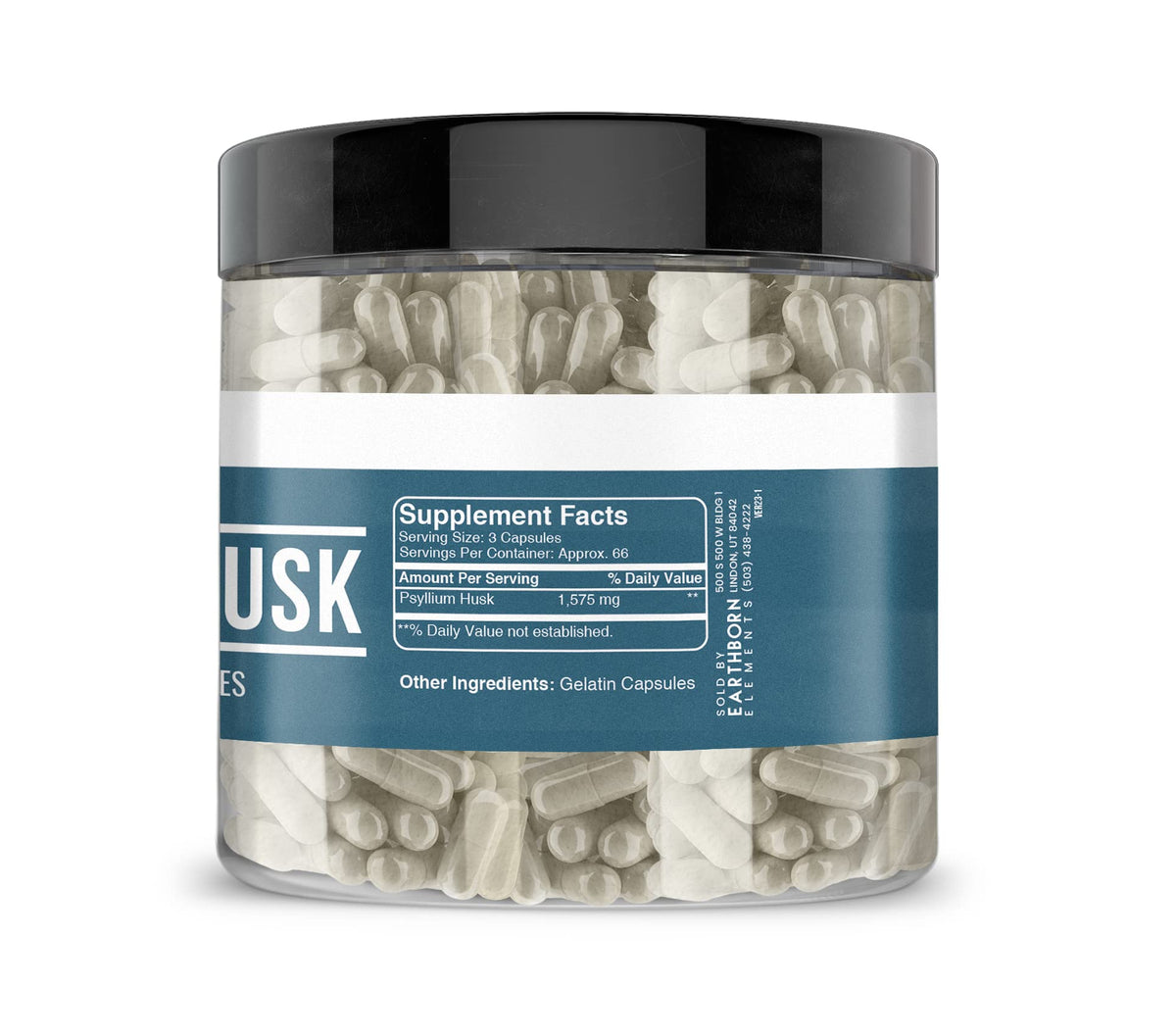 Psyllium Husk 200 Capsules T69421