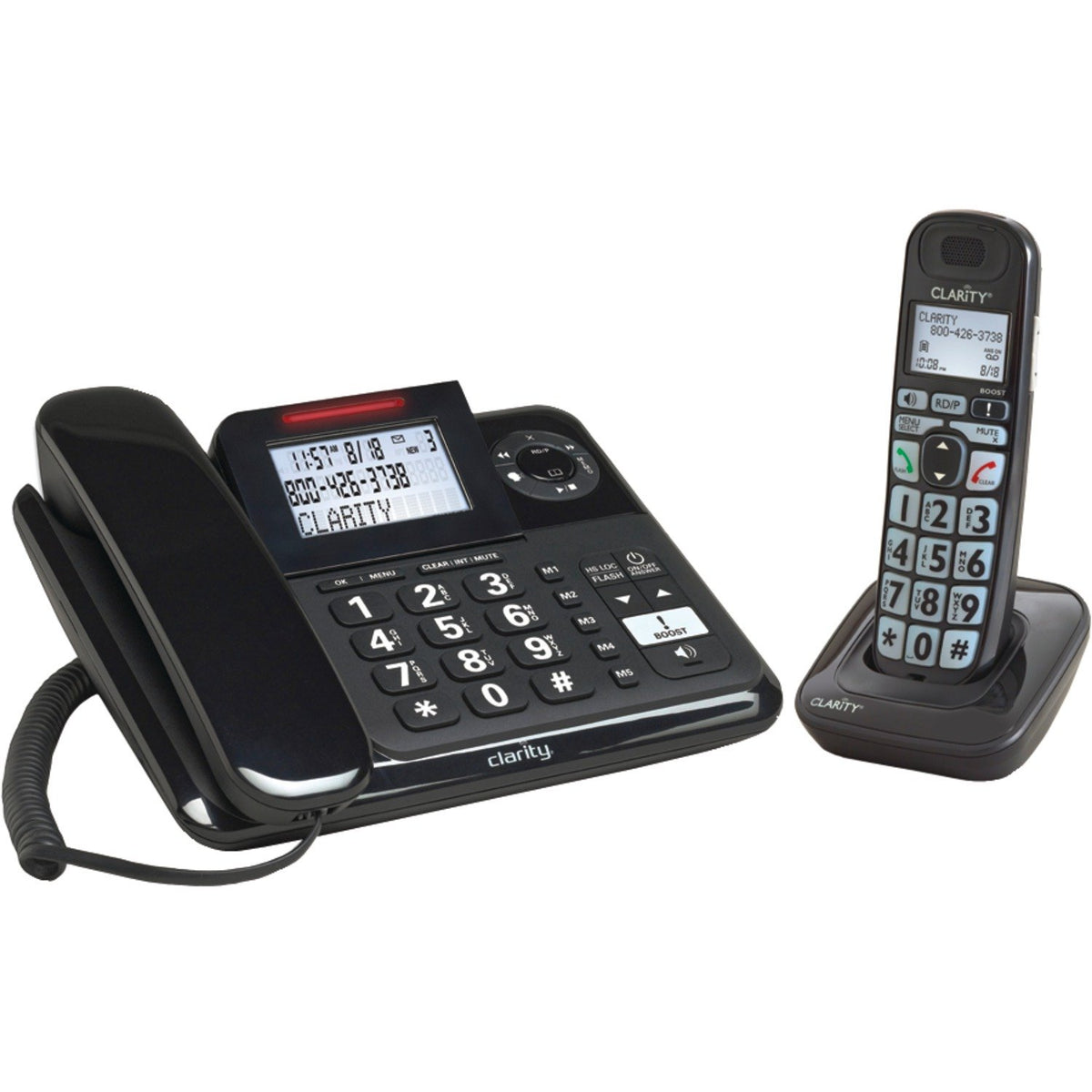 Amplified Corded/Cordless Combo with Answering Machine P580
