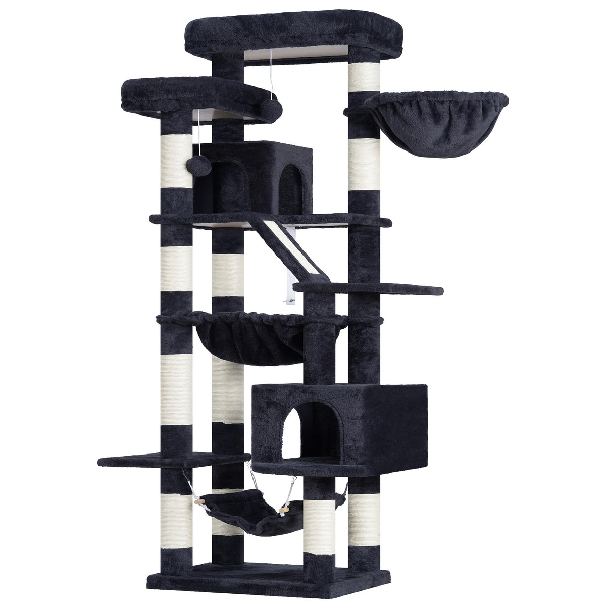 71-Inch-Tall Cat Tree with 2 Perches X517732