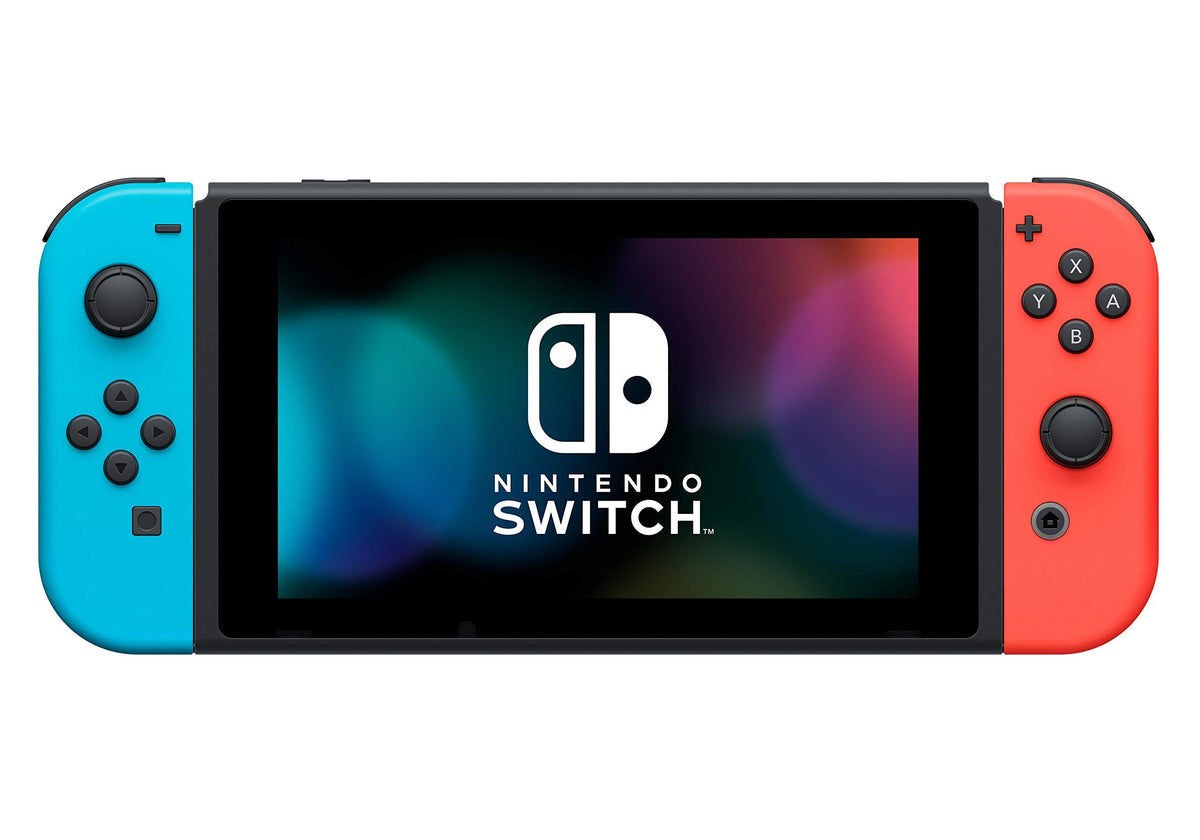 Neon Blue and Neon Red Switch Console V9732
