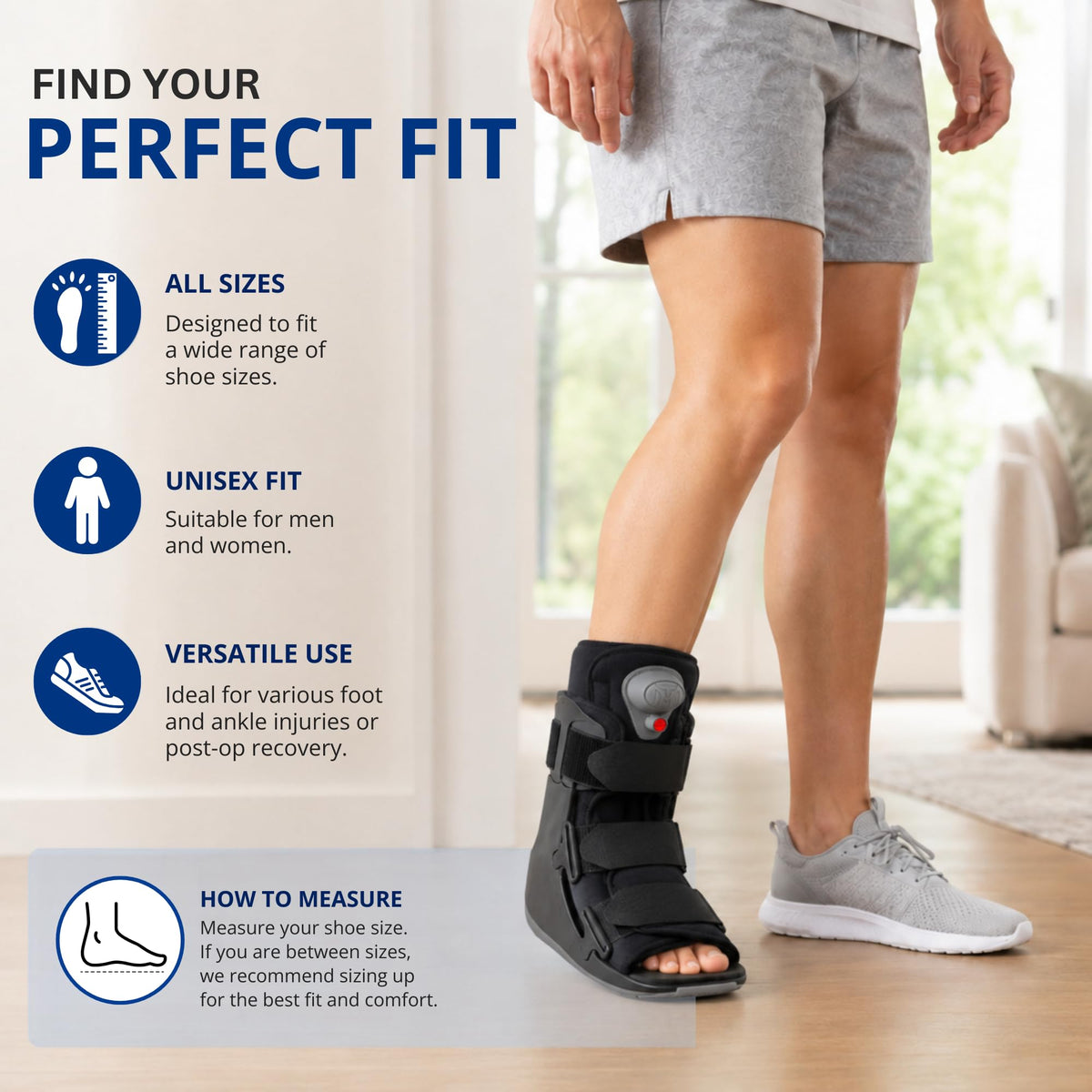 Walker Fracture Boot with Air Pump XLarge R387