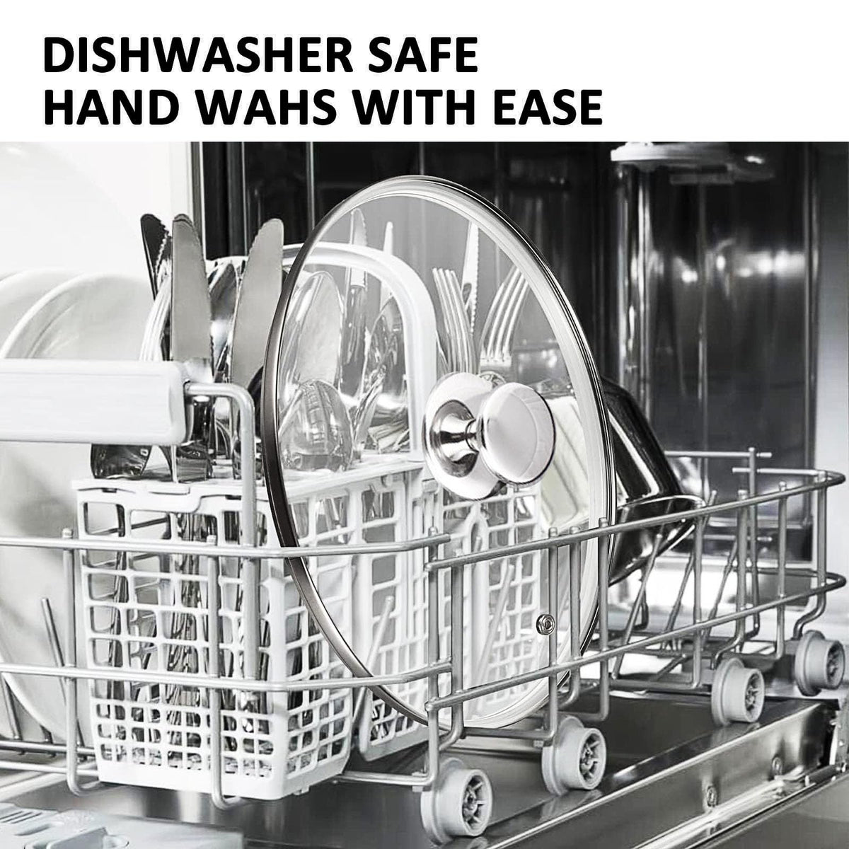 Glass Lids for Frying Pans, Pots, Cast Iron Pans A685