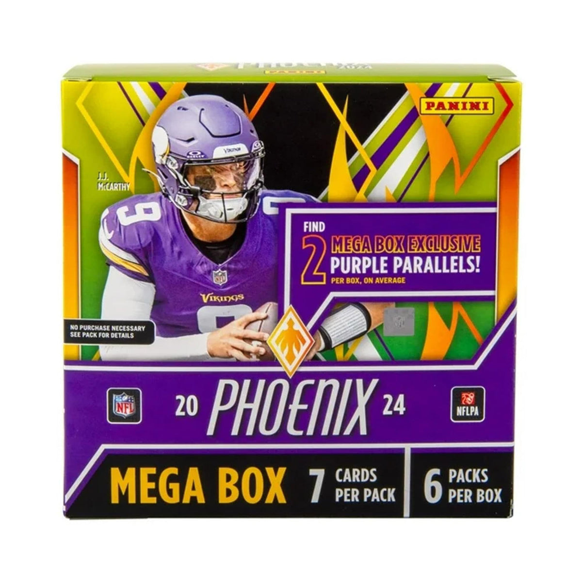 42 Cards NFL Football Trading Cards Mega Box I5100