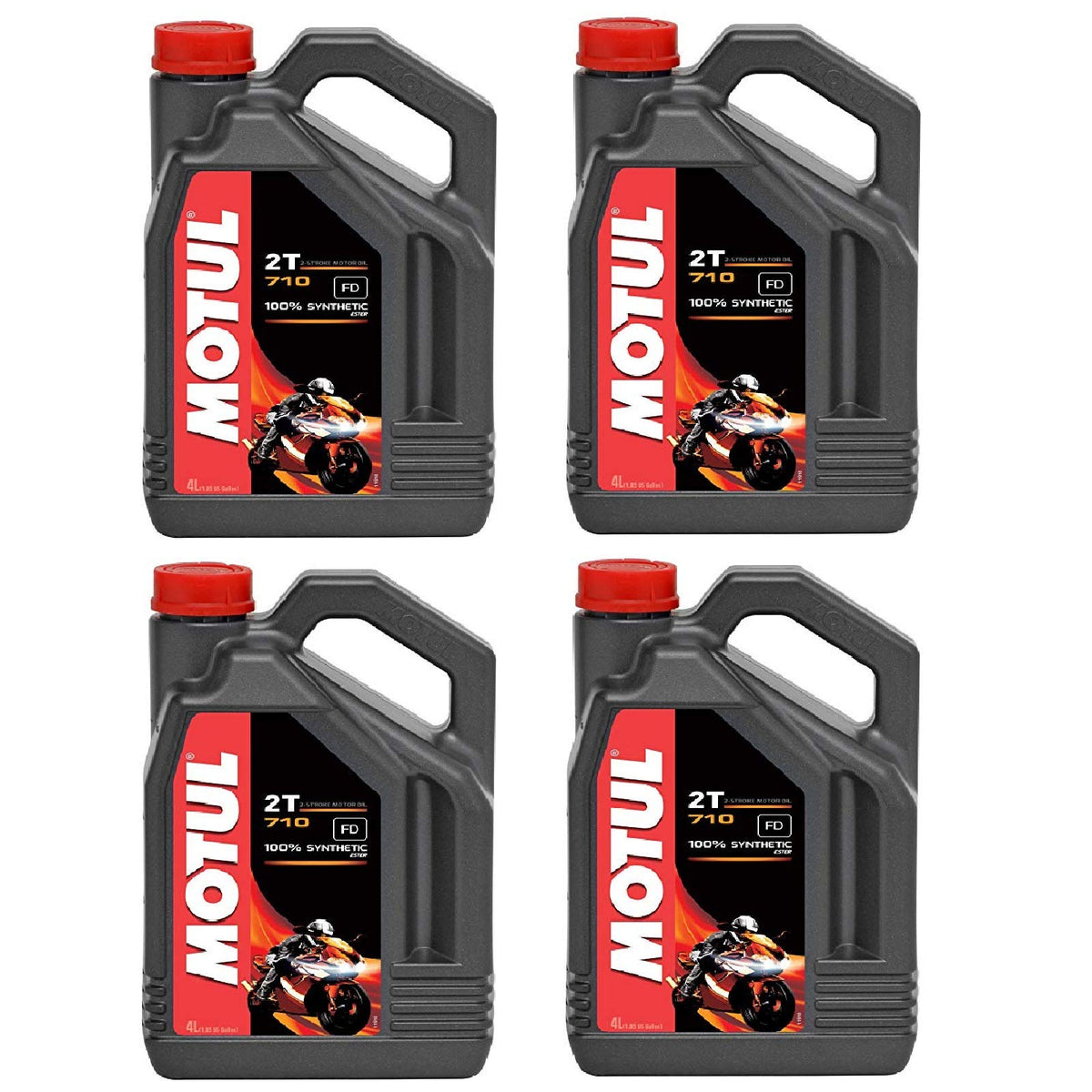 Set of 4 2T Motor Oil 1-Gallon Bottles Y730533