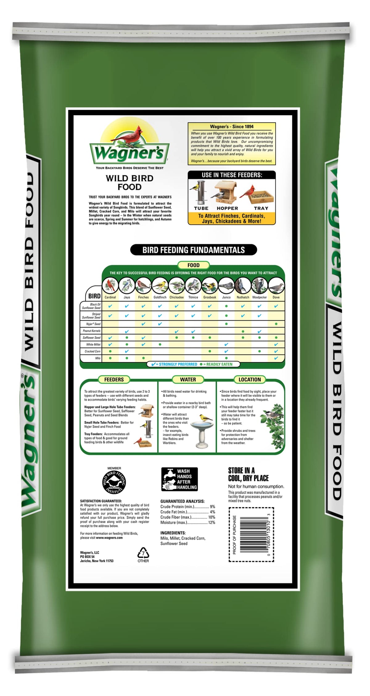 Wild Bird Food 30-Pound Bag C183