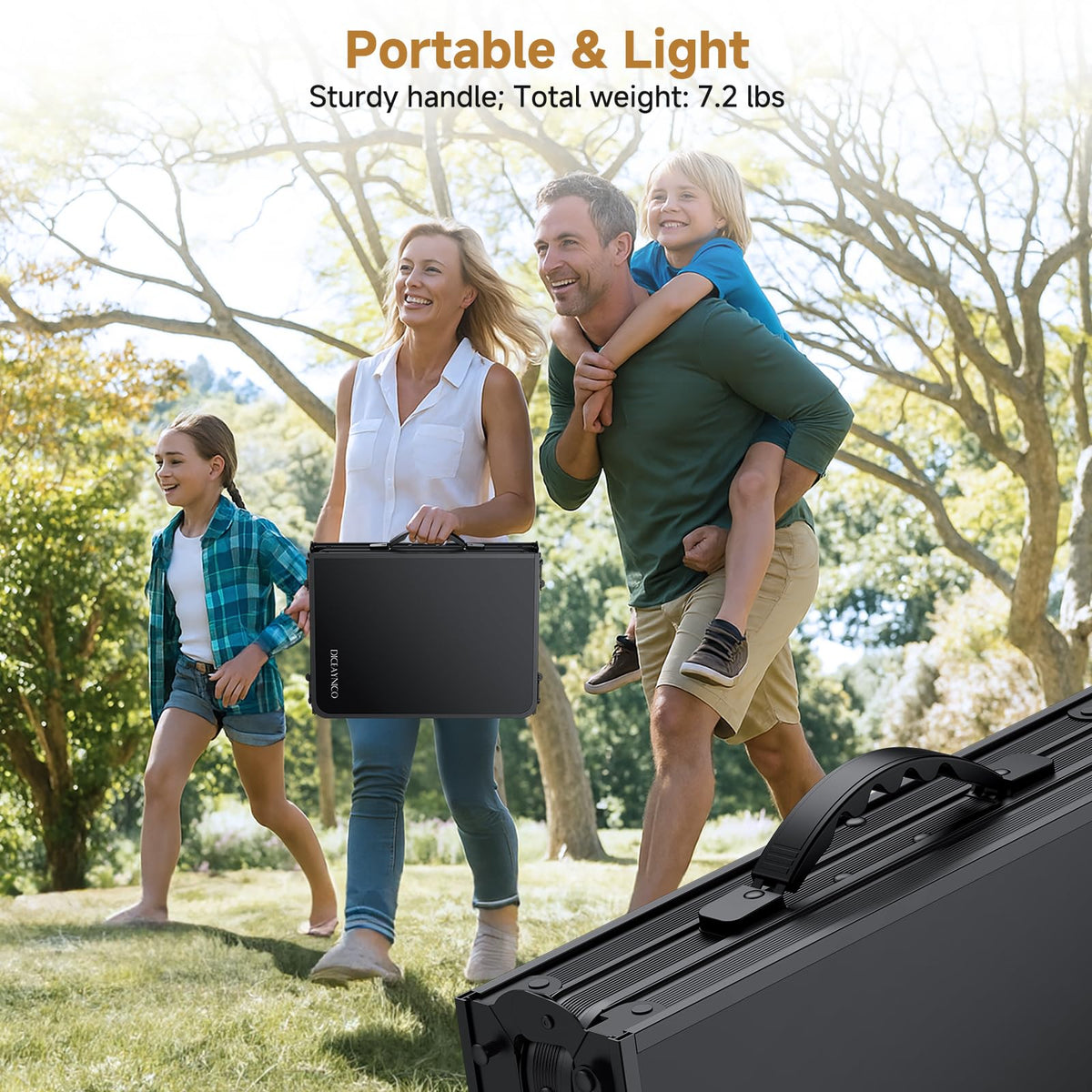 Folding Camping Table 3 Adjustable Height W556825