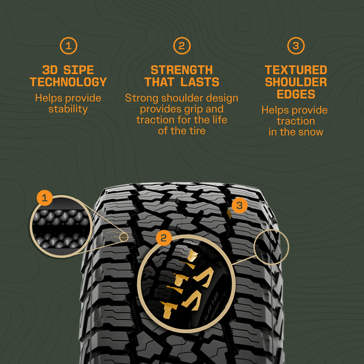All-Terrain Tire LT275/60R20 Set of 1 K108391