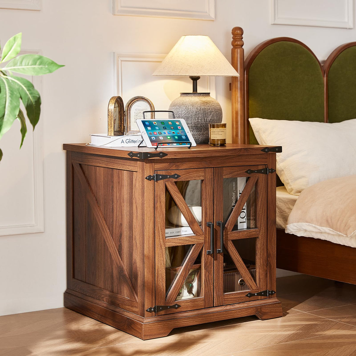 24'' End Table Set 2 with Charger D724