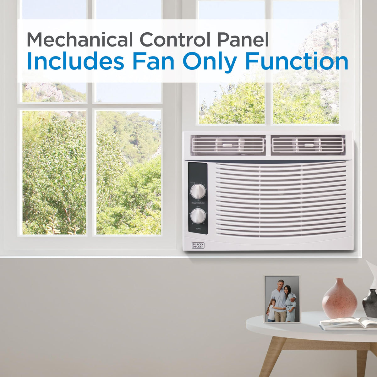 White 5,000 BTU Window Air Conditioner S1632