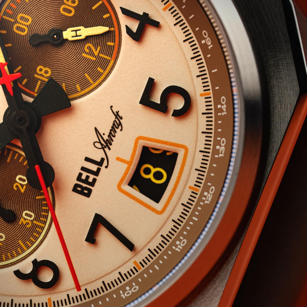 41mm Chronograph Watch with Leather Strap U44754